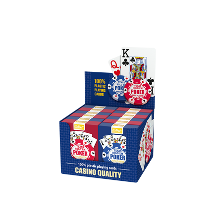 KARTY Trefl 55 Kart POKER Plastik